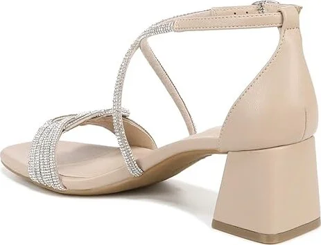 LifeStride Captivate Strappy Block Heel Dress Sandals Women's Sandals Tender Taupe : 9.5 W (C), Synthetic - Image 4