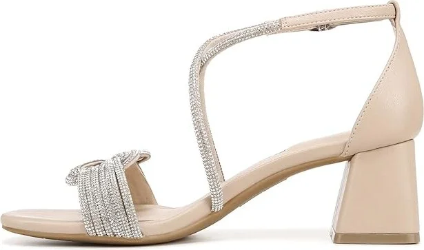 LifeStride Captivate Strappy Block Heel Dress Sandals Women's Sandals Tender Taupe : 9.5 W (C), Synthetic - Image 5