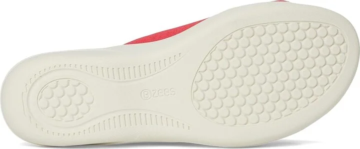 LifeStride Carefree Slides Women's Sandals Coral Beach Knit Fabric : 7.5 M (B), Synthetic - Image 3