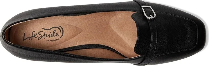 LifeStride Catalina Women's Shoes Black : 9.5 M (B), Faux Leather - Image 2
