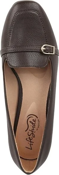 LifeStride Catalina Women's Shoes Chocolate : 9 W (C), Faux Leather - Image 2