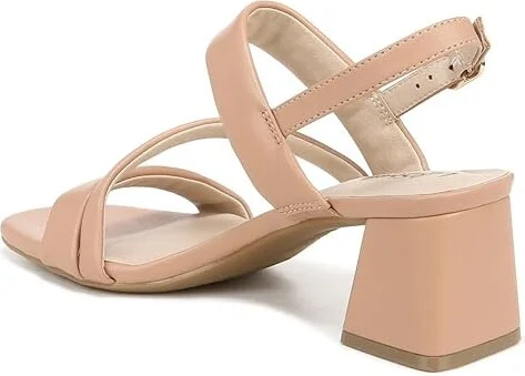 LifeStride Celia Slingback Strappy Dress Sandals Women's Sandals Siena Beige : 11 W (C), Leather - Image 4