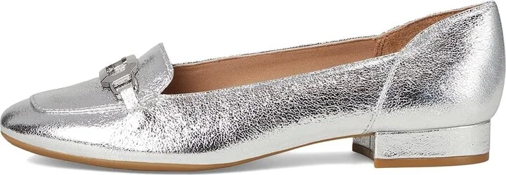LifeStride Celine Skimmers Women's Flat Shoes Silver Faux Leather : 11 M (B) - Image 6