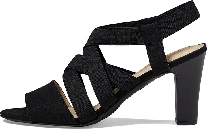 LifeStride Charlotte Women's Shoes Black : 9.5 W (C), Textile - Image 7