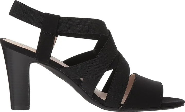LifeStride Charlotte Women's Shoes Black : 9.5 W (C), Textile - Image 8