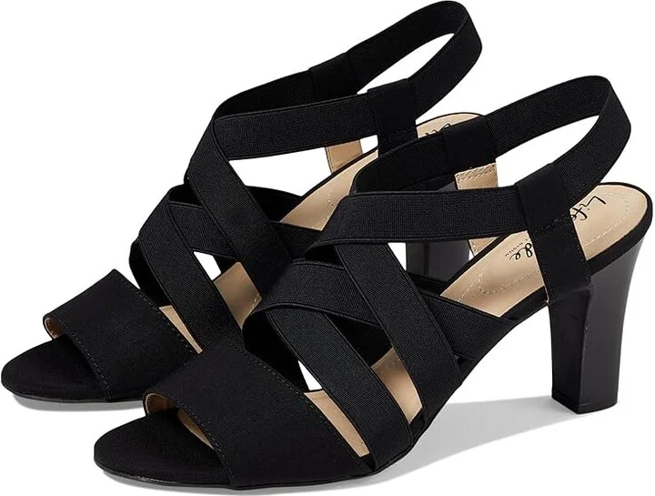 LifeStride Charlotte Women's Shoes Black : 9.5 W (C), Textile