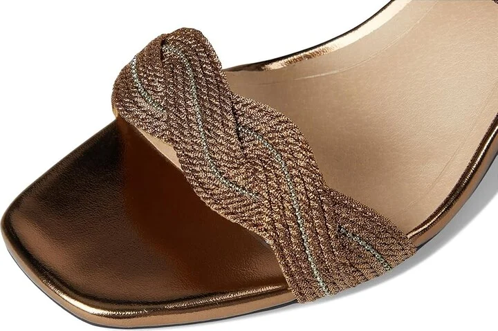 LifeStride Charnelle Women's Sandals Bronze Metallic : 5.5 M (B), Leather/Rubber - Image 7