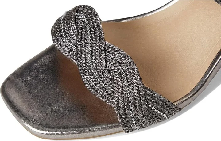 LifeStride Charnelle Women's Sandals Pewter Metallic : 6.5 W (C), Leather/Rubber - Image 7