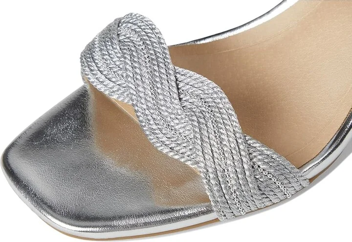 LifeStride Charnelle Women's Sandals Silver Metallic : 7 W (C), Leather/Rubber - Image 7
