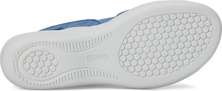 LifeStride Cheerful Strappies Women's Sandals Elemental Blue Waxy Fabric : 9 W (C), Synthetic - Image 3