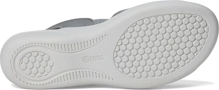 LifeStride Cheerful Strappies Women's Sandals Graphite Waxy Fabric : 9 W (C), Synthetic - Image 3
