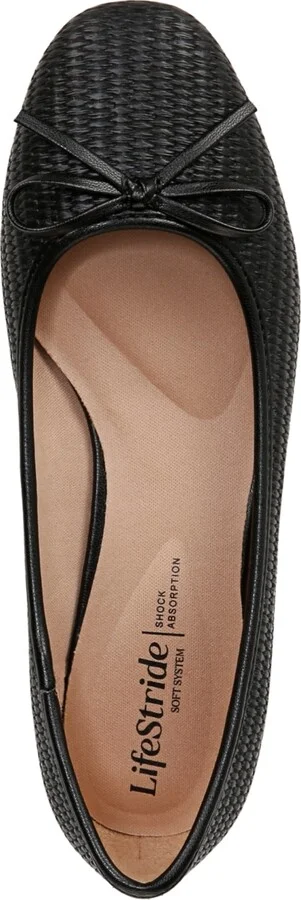 LifeStride Cheers Woven Ballet Flats - Image 4