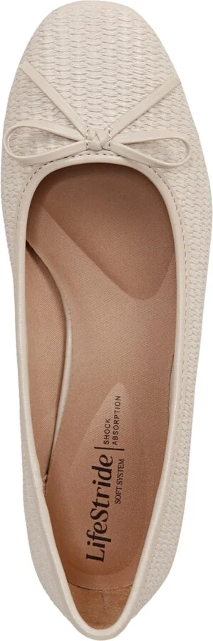 LifeStride Cheers Woven Ballet Flats - Image 8