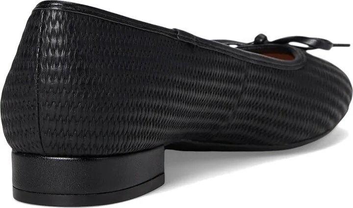 LifeStride Cheers Woven Skimmers Women's Flat Shoes Black : 8.5 M (B), Leather - Image 4