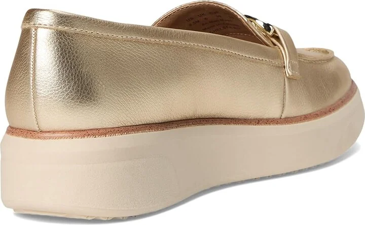 LifeStride Chelsea-Bit Loafer/Moc Shoes Women's Flat Shoes Gold : 5 M (B), Faux Leather/Microfiber - Image 4