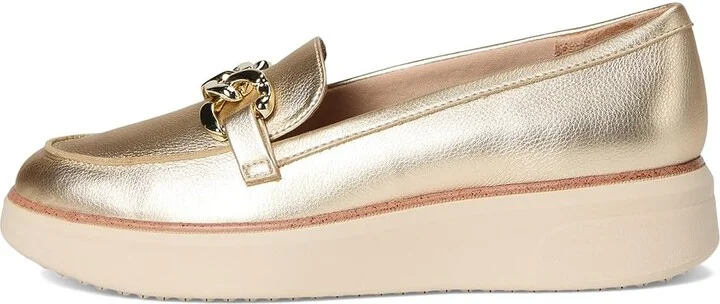 LifeStride Chelsea-Bit Loafer/Moc Shoes Women's Flat Shoes Gold : 5 M (B), Faux Leather/Microfiber - Image 6