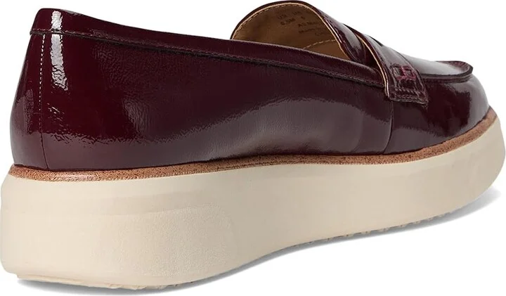 LifeStride Chelsea Loafer/Moc Shoes Women's Flat Shoes California Wine Patent : 9 M (B), Leather - Image 4