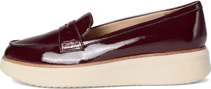LifeStride Chelsea Loafer/Moc Shoes Women's Flat Shoes California Wine Patent : 9 M (B), Leather - Image 6