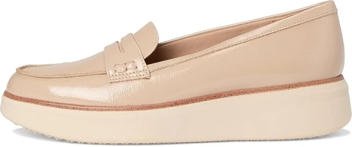 LifeStride Chelsea Loafer/Moc Shoes Women's Flat Shoes Tender Taupe Patent : 9.5 W (C), Leather - Image 6