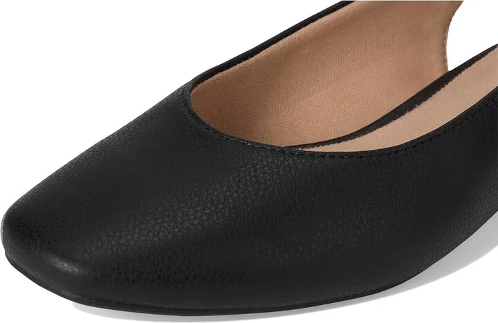 LifeStride Claire Slingback Ballet Flats Women's Flat Shoes Black : 8 M (B), Polyester/Textile - Image 7