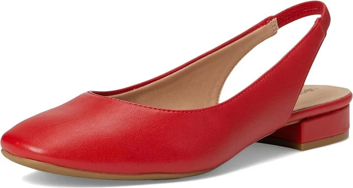 LifeStride Claire Women's Shoes Fire Red : 7.5 M (B), Leather - Image 5