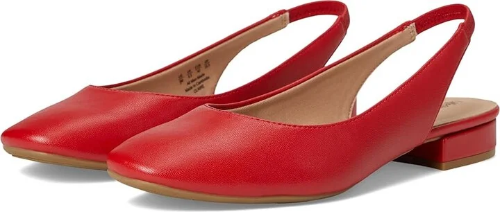 LifeStride Claire Women's Shoes Fire Red : 7.5 M (B), Leather