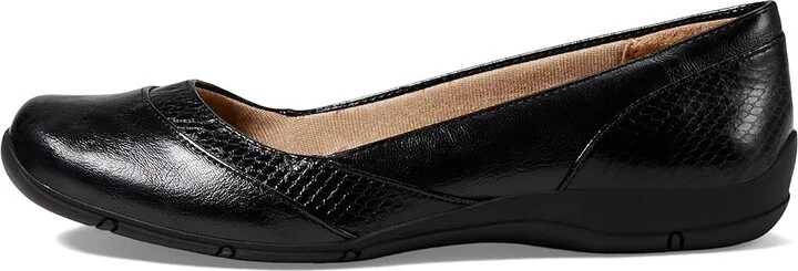 LifeStride Deja Vu Women's Flat Shoes Black : 8.5 M (B), Synthetic - Image 7