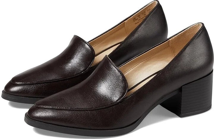 LifeStride Devyn Women's Shoes Dark Chocolate : 9.5 W (C), Faux Leather