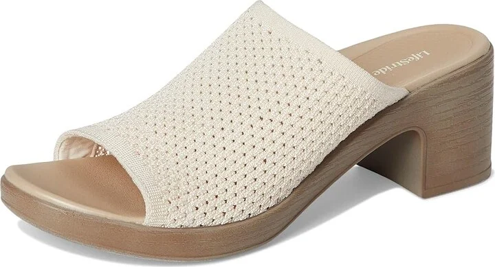 LifeStride Ella Slide Sandals Women's Dress Sandals Eggnog : 8.5 M (B) - Image 5