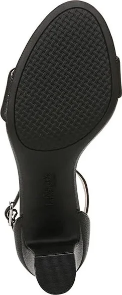 LifeStride Florence Ankle Straps Women's Sandals Black : 9.5 M (B), Leather - Image 3