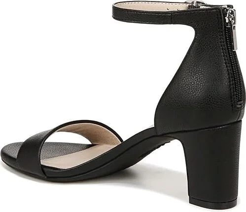 LifeStride Florence Ankle Straps Women's Sandals Black : 9.5 M (B), Leather - Image 6