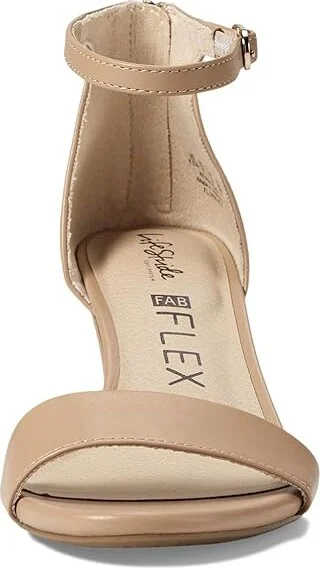 LifeStride Florence Ankle Straps Women's Sandals Camel : 8.5 W (C), Leather - Image 2