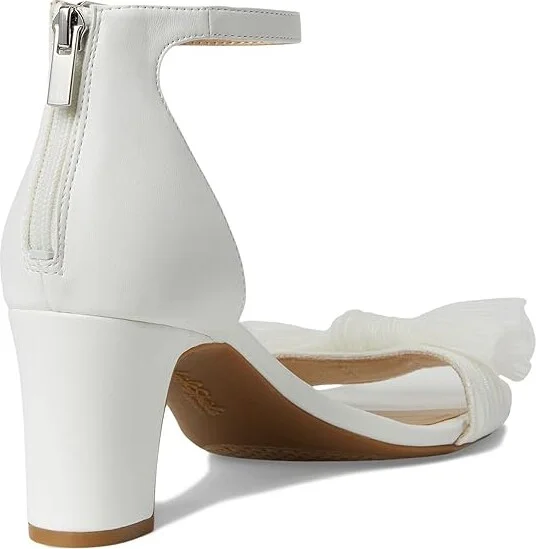 LifeStride Florence Bow Women's Sandals White : 7 M (B), Leather - Image 4