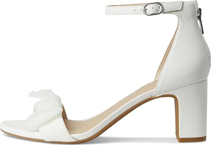 LifeStride Florence Bow Women's Sandals White : 7 M (B), Leather - Image 6