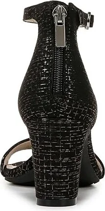LifeStride Florence Women's Sandals Gunmetal : 11 W (C), Leather/Rubber - Image 4