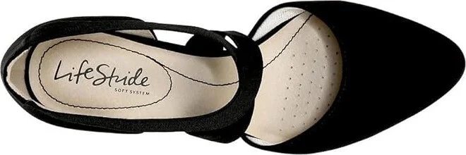 LifeStride Gallery Women's Shoes Black : 9.5 W (C), Textile - Image 2