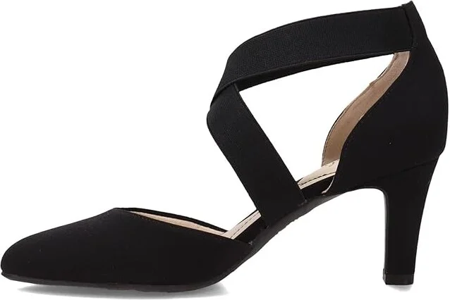 LifeStride Gallery Women's Shoes Black : 9.5 W (C), Textile - Image 6