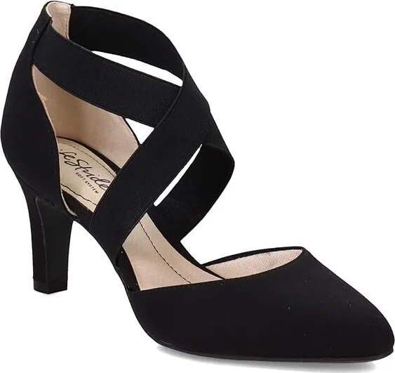 LifeStride Gallery Women's Shoes Black : 9.5 W (C), Textile
