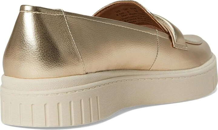 LifeStride Geneva Women's Shoes Gold Metallic : 7.5 M (B), Leather/Microfiber - Image 4