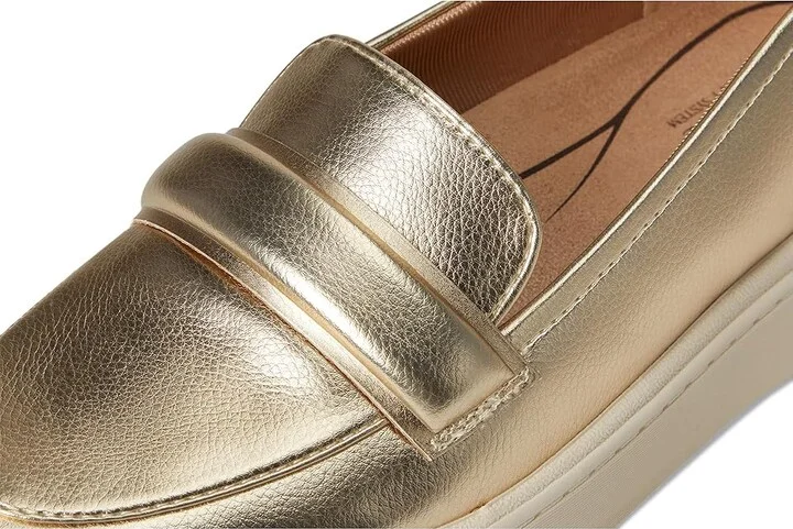 LifeStride Geneva Women's Shoes Gold Metallic : 7.5 M (B), Leather/Microfiber - Image 7