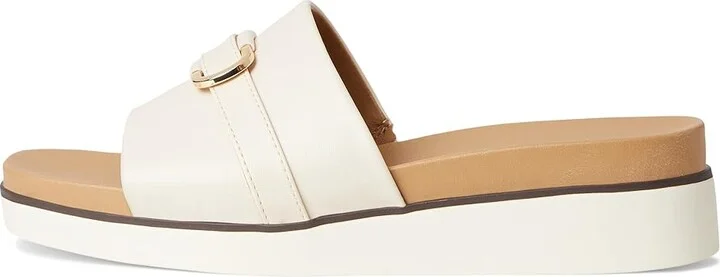 LifeStride Genevieve Women's Sandals Creme Beige Faux Leather : 10 M (B), Leather/Rubber - Image 6