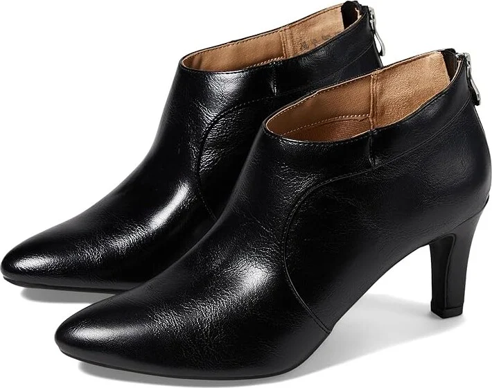 LifeStride Georgia Women's Shoes Black : 9 W (C), Synthetic