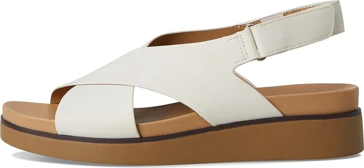 LifeStride Georgina Slingback Sandals Women's Sandals Cloud White : 7.5 M (B), Synthetic - Image 6