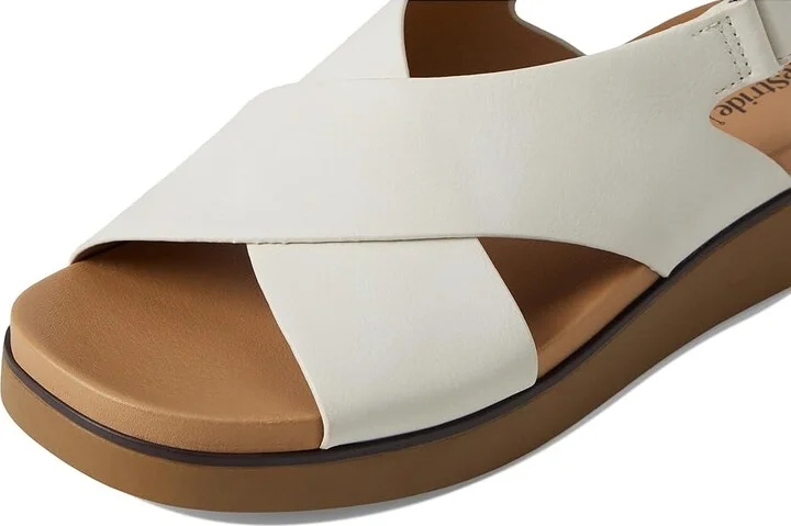 LifeStride Georgina Slingback Sandals Women's Sandals Cloud White : 7.5 M (B), Synthetic - Image 7