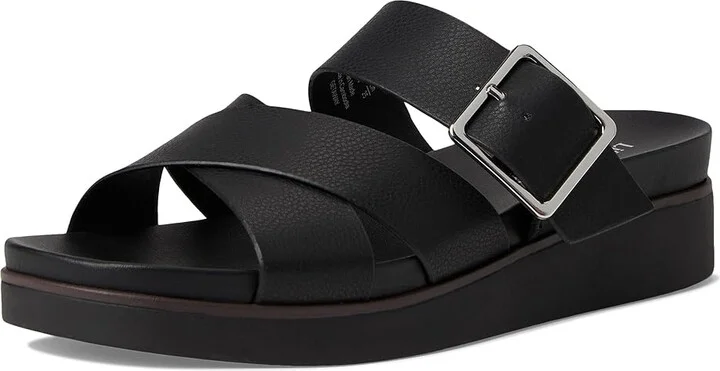 LifeStride Getaway Women's Sandals Black : 8 M (B), Faux Leather - Image 5