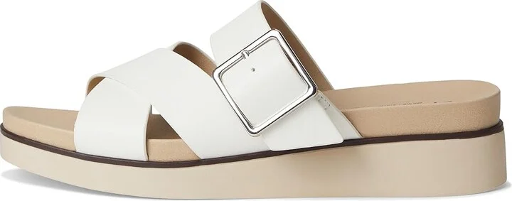 LifeStride Getaway Women's Sandals Bright White : 8 W (C), Faux Leather - Image 6
