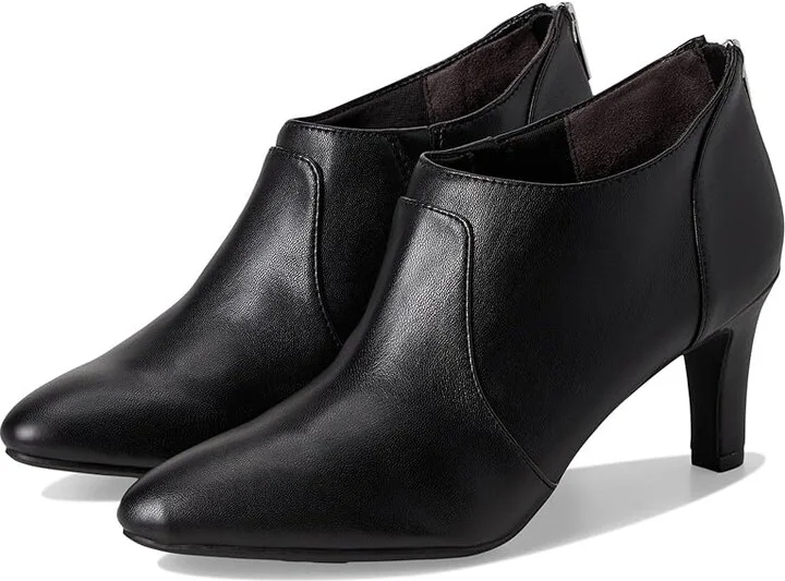 LifeStride Gia 2 Women's Boots Black : 10 M (B), Leather