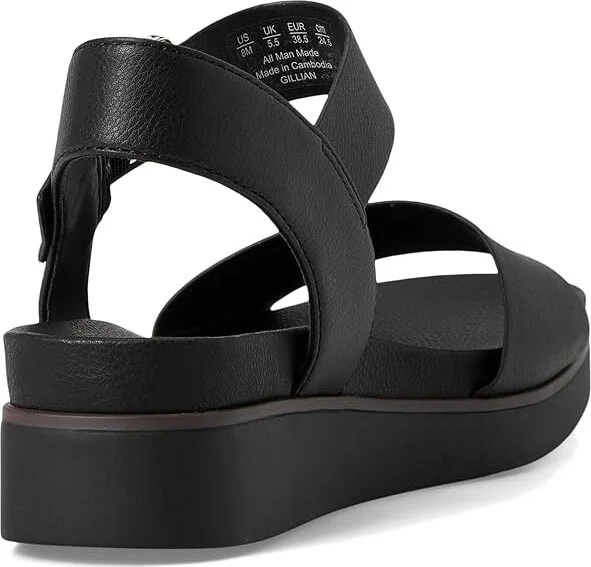 LifeStride Gillian Ankle Strap Sandals Women's Sandals Black : 7.5 M (B), Synthetic - Image 4