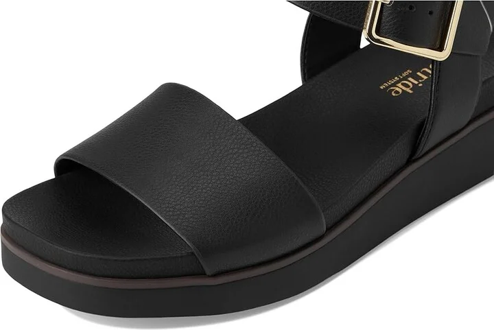 LifeStride Gillian Ankle Strap Sandals Women's Sandals Black : 7.5 M (B), Synthetic - Image 7