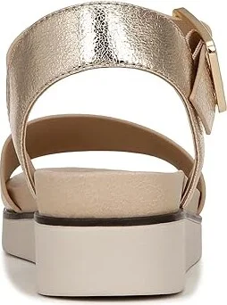 LifeStride Gillian Ankle Straps Women's Sandals Platino : 7.5 M (B), Leather - Image 4